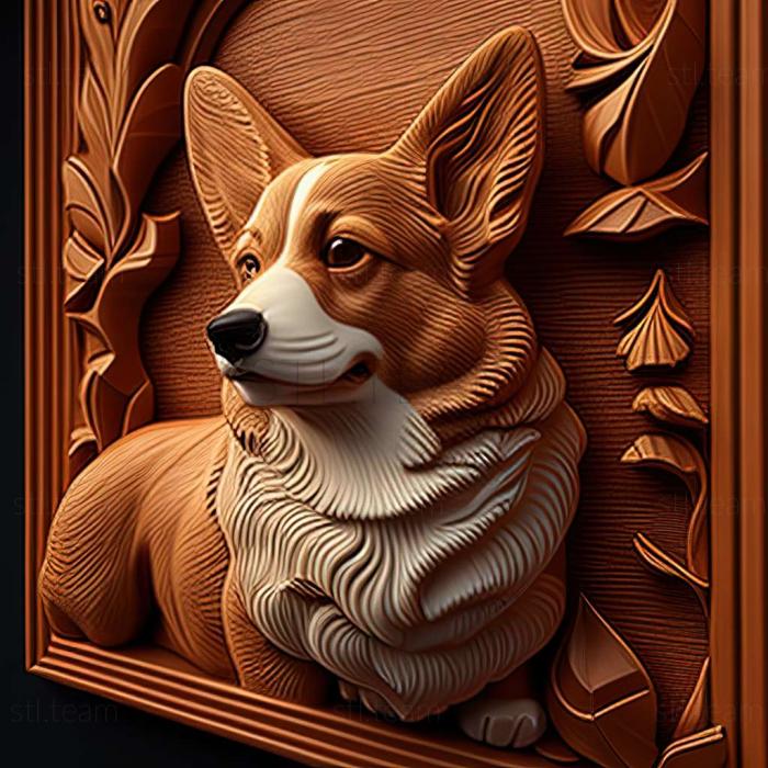 3D model corgi (STL)